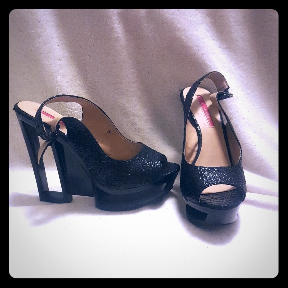 Statement Edgy Platform Wedges